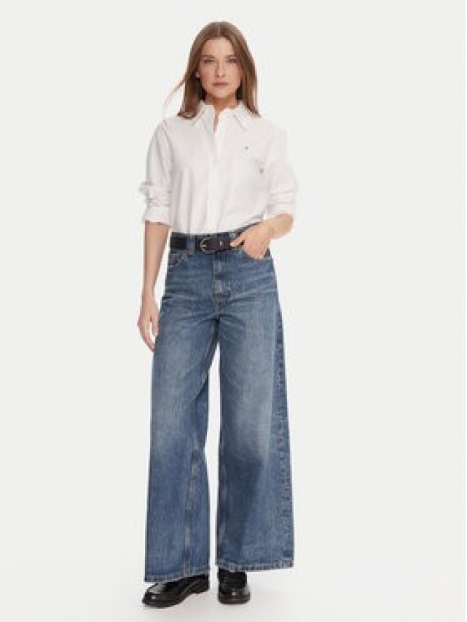 Tommy Hilfiger Koszula WW0WW46111 Biały Relaxed Fit