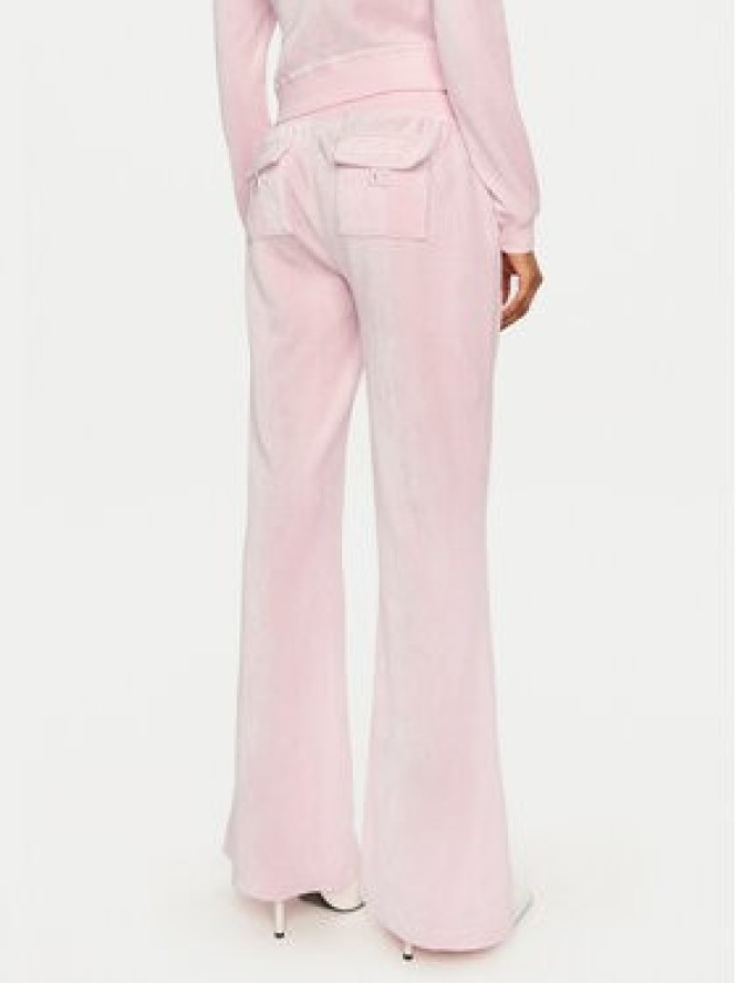 Juicy Couture Spodnie dresowe Caisa JCSEBJ008 Różowy Slim Fit
