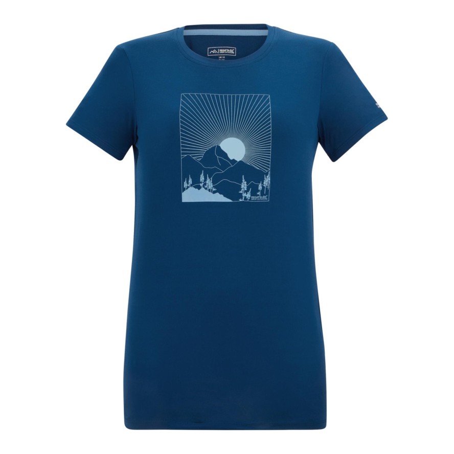 Koszulka Damska Fingal Moon Mountain Stretch T-shirt