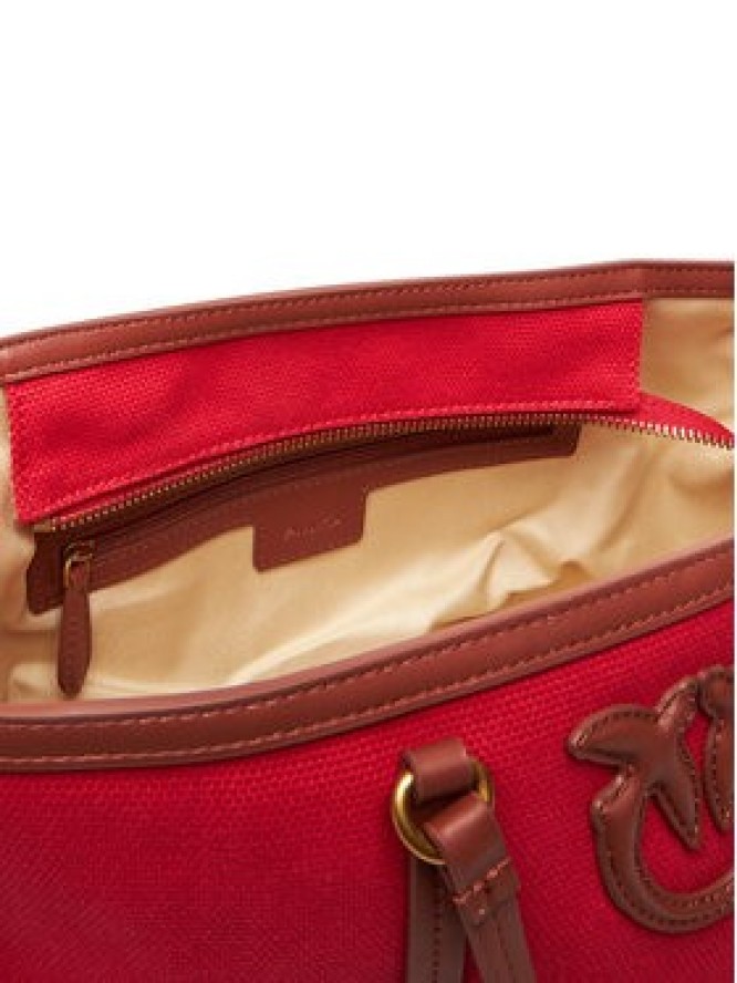 PINKO Torebka Miranda Shopper Classic PE 25 PLTT 104714 A2G2 Czerwony
