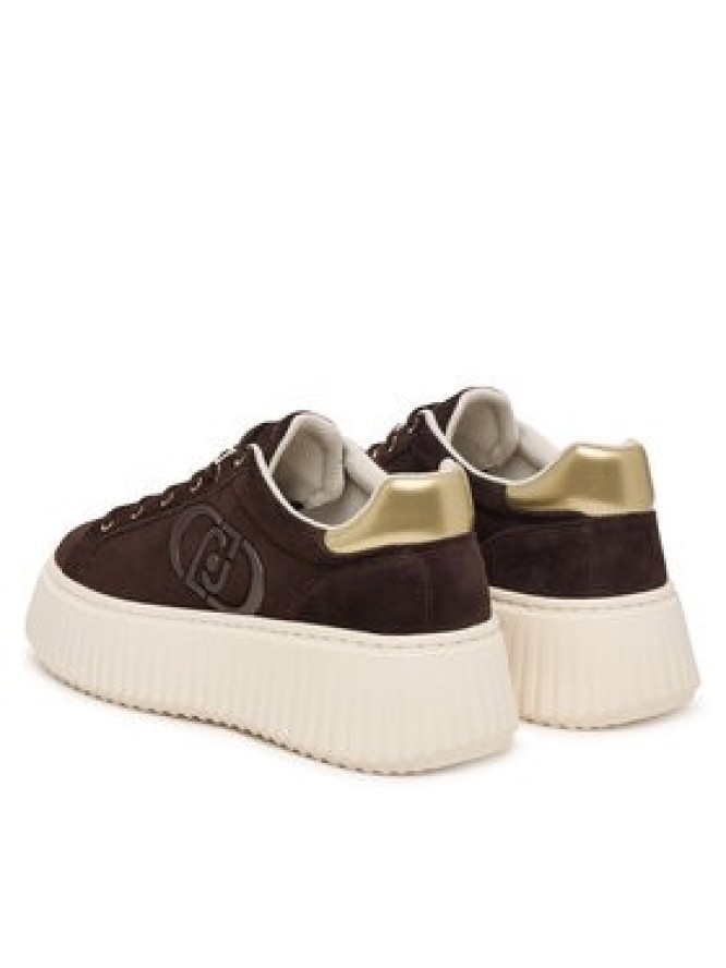 Liu Jo Sneakersy Elodie 01 BF6059 PX002 Brązowy