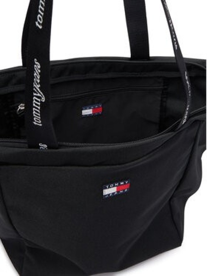Tommy Jeans Torebka Tjw Ess Daily Tote AW0AW18771 Czarny