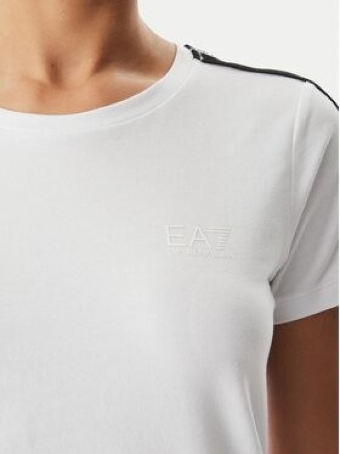 EA7 Emporio Armani T-Shirt 7W001490 AF10373 U0002 Biały Regular Fit