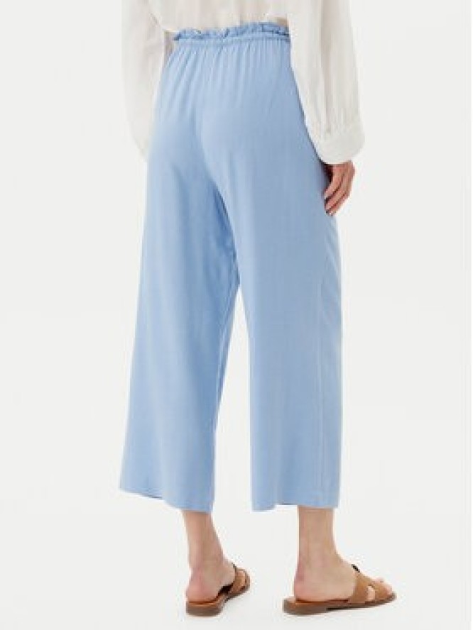 ONLY Spodnie materiałowe Solvi 15338672 Niebieski Cropped Fit