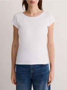 Bawełniany t-shirt - biały