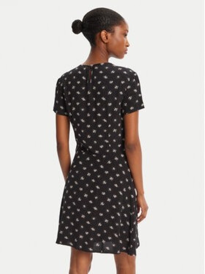 Tommy Jeans Sukienka codzienna DW0DW21120 Czarny Regular Fit