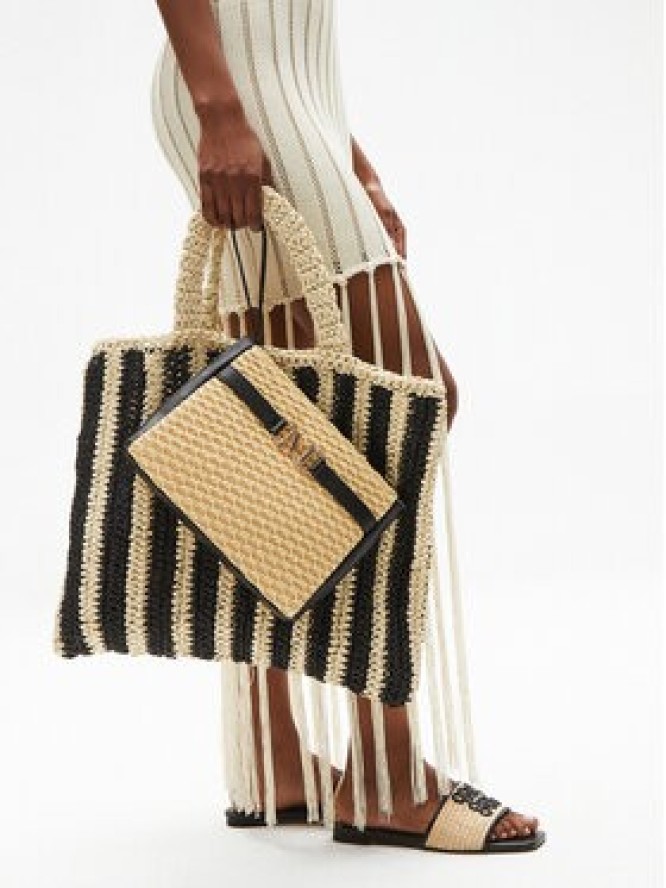 Max Mara Beachwear Torebka 2516511089650 Beżowy