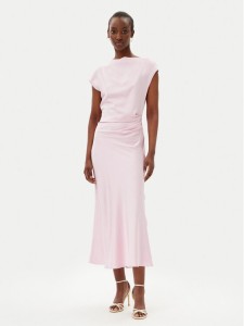 Imperial Sukienka koktajlowa AEAOJBA Różowy Regular Fit