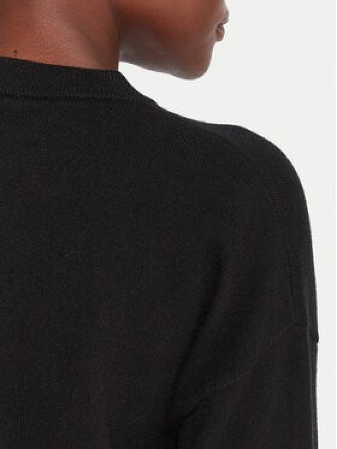 HUGO Sweter Slogix_B 50548145 Czarny Relaxed Fit