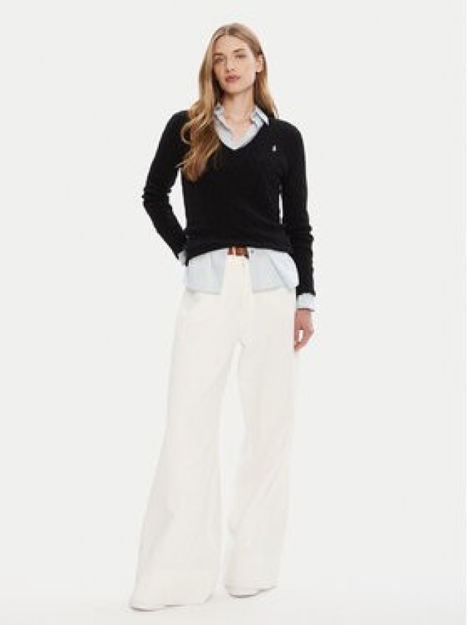 Polo Ralph Lauren Sweter 211971866005 Czarny Slim Fit