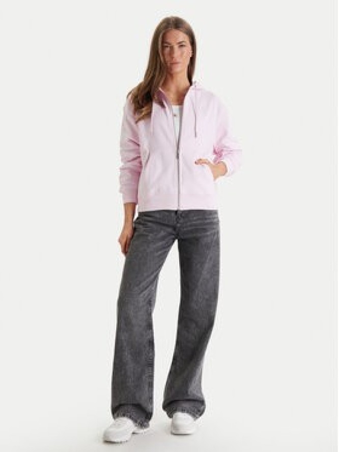 Calvin Klein Jeans Bluza Archive Logo LV047B237G Różowy Regular Fit