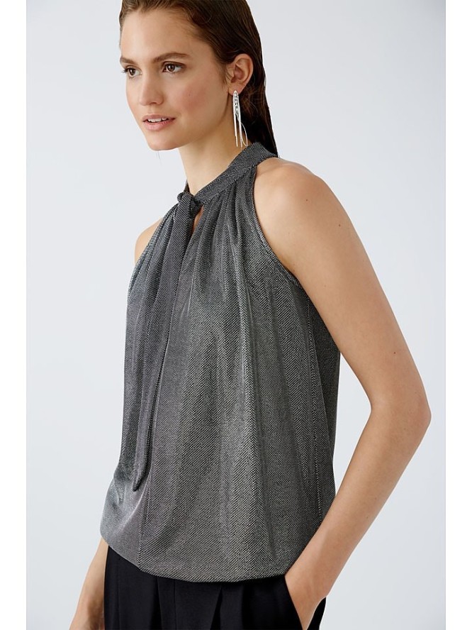 Oui Bluzka w kolorze antracytowym rozmiar: 40