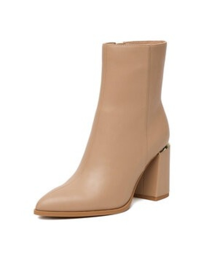 Nine West Botki CEO-JASMIN-01 Beżowy