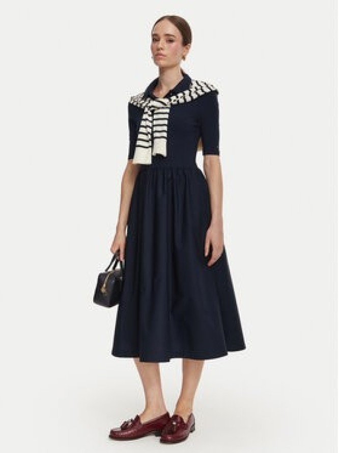 Tommy Hilfiger Sukienka codzienna WW0WW52227 Granatowy Regular Fit