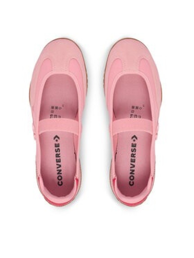 Converse Baleriny Run Star Trainer Ballet Flat​ A17031C Różowy