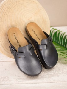 BABUNKERS Family Klapki w kolorze czarnym rozmiar: 40