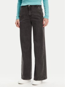 United Colors Of Benetton Jeansy 4TUT574X5 Szary Wide Leg
