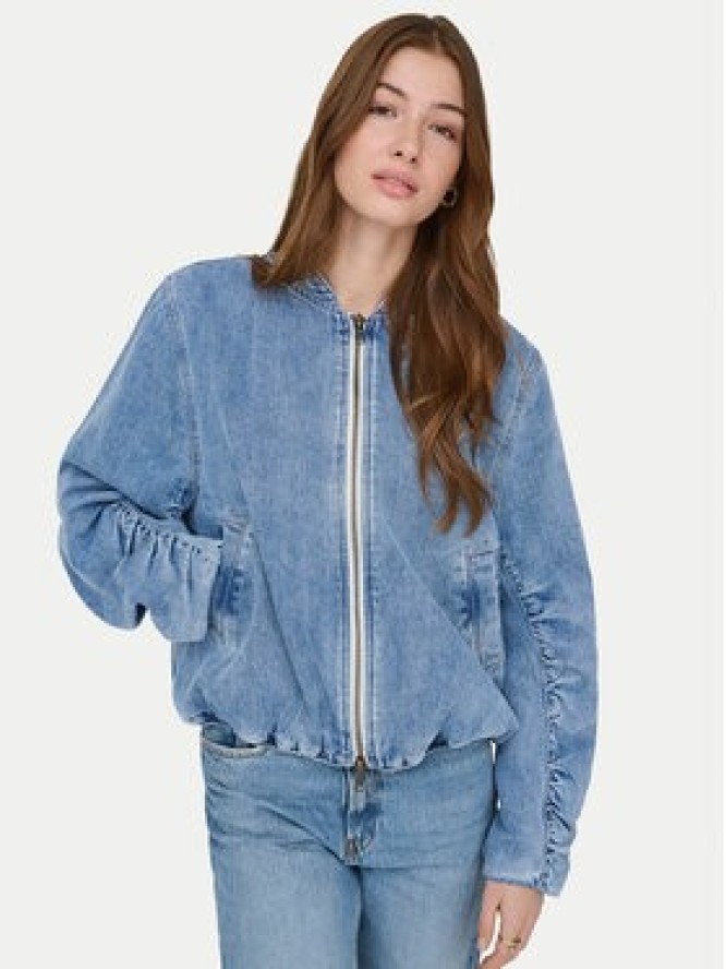 ONLY Kurtka jeansowa Niki 15362884 Niebieski Relaxed Fit