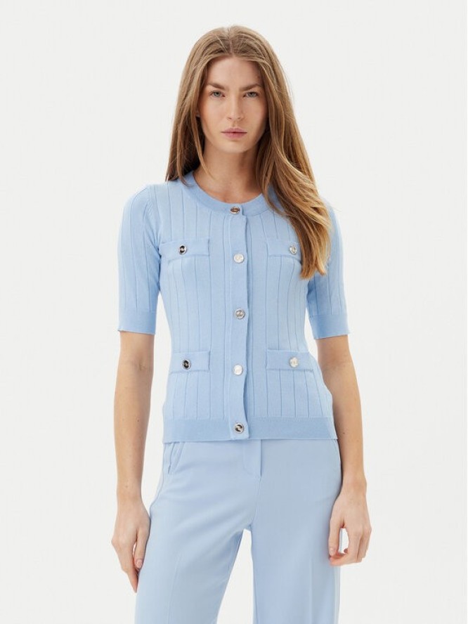 Artigli Kardigan ACMA001877 Niebieski Regular Fit