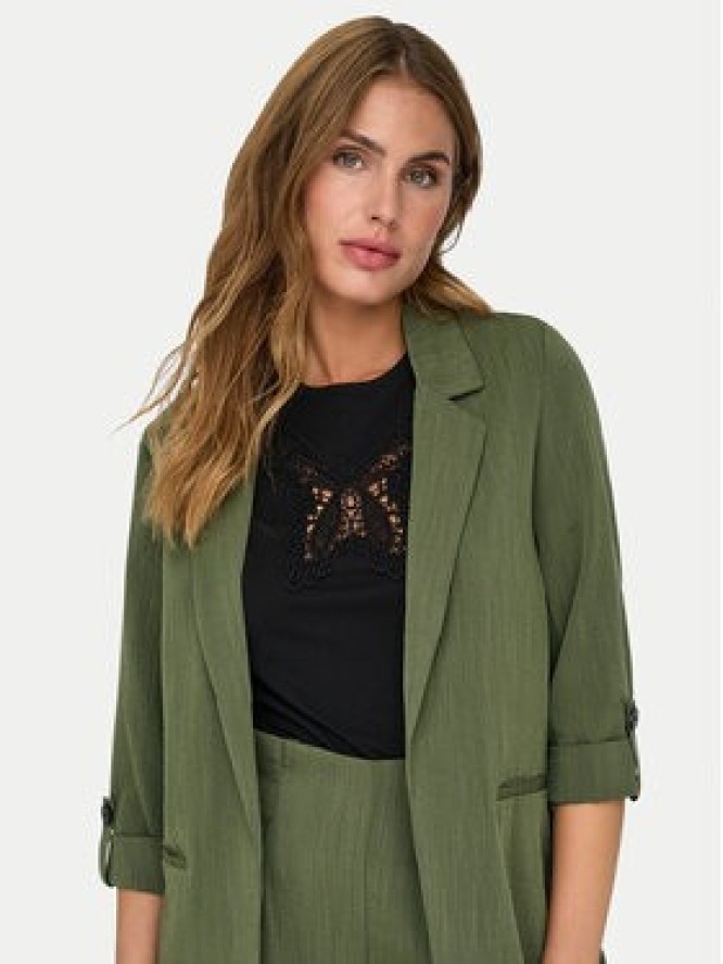 ONLY Marynarka Marsa 15308084 Zielony Loose Fit