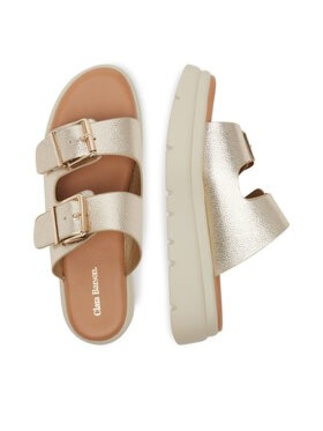 Clara Barson Klapki H3T9409-6 Złoty