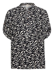 Camel Active Bluzka w kolorze czarno-białym rozmiar: S