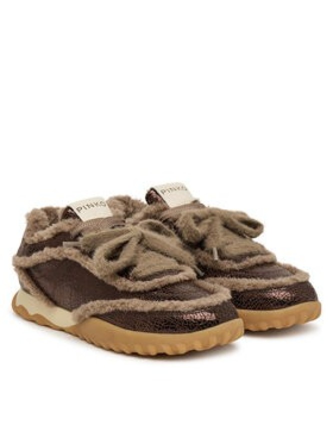 PINKO Sneakersy Gea 02 SS0179P156 Brązowy