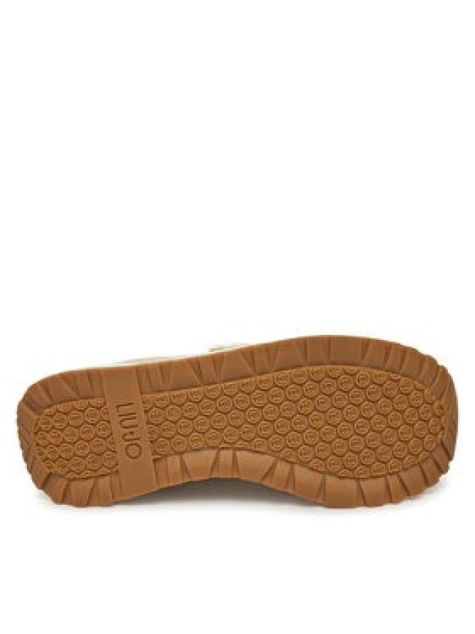 Liu Jo Sneakersy Maxi Wonder Plus 02 Bis BF6011 PX902 Kremowy