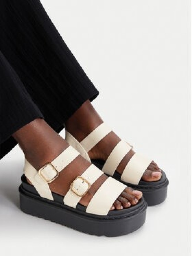 DeeZee Sandały CEO-HY632-1 Écru