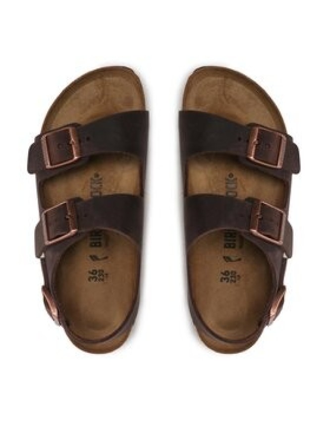 Birkenstock Sandały Milano 34873 Brązowy