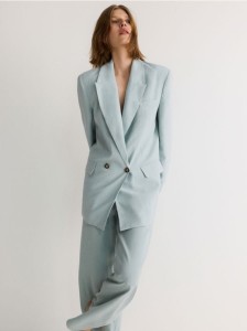 Marynarka z modalem - jasnozielony