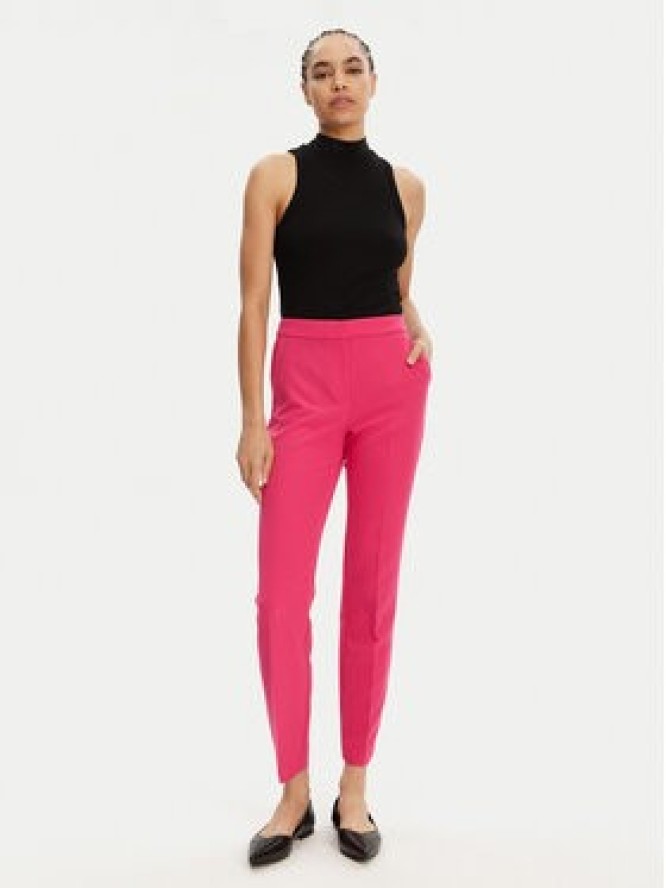 HUGO Spodnie materiałowe Hagonia-1 50539991 Różowy Slim Fit