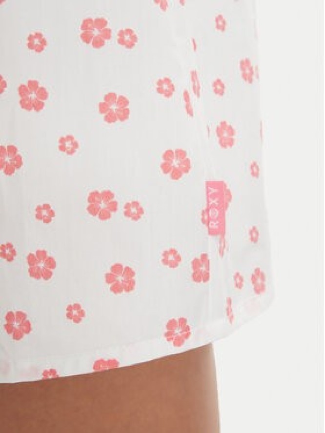 Roxy Sukienka letnia W126-RXLDS-1030-01P Biały Regular Fit