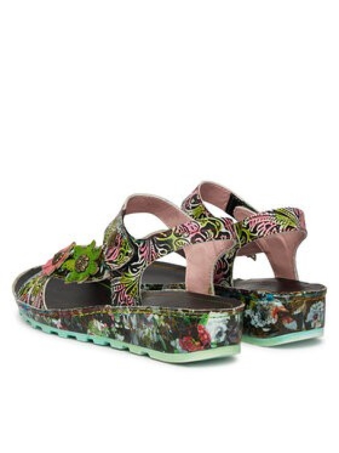 Laura Vita Sandały Brcyano 02 Czarny