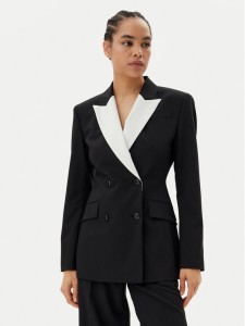 HUGO Marynarka Azuna 50544752 Czarny Regular Fit