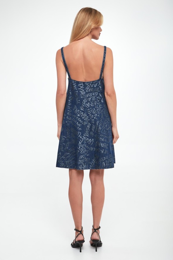 Sukienka jeansowa VERSACE JEANS COUTURE