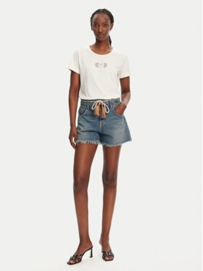 Liu Jo T-Shirt TA5180 JS923 M9248 Żółty Regular Fit