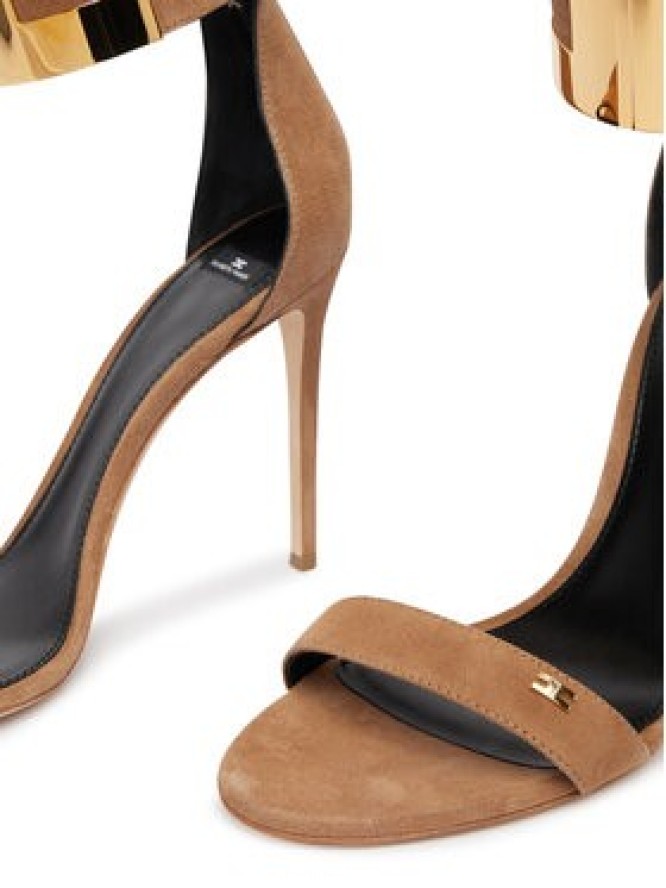 Elisabetta Franchi Sandały SA-91L-62E2-V600 Brązowy jasny