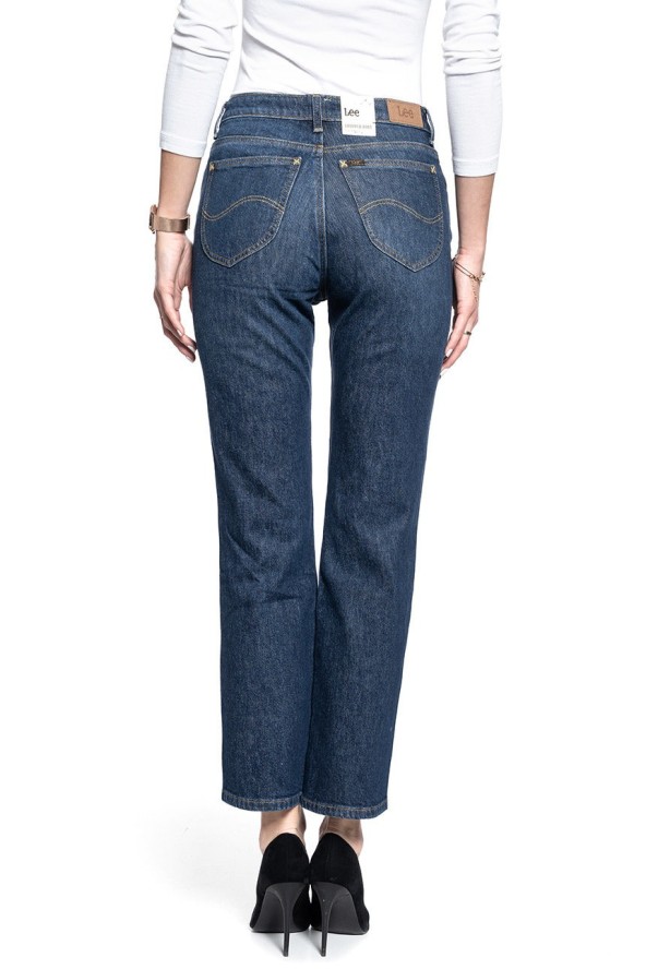 LEE CAROL BOOT 70'S BOOTCUT DAMSKIE SPODNIE JEANSOWE DARK ROBERTO L30NPOAW 112106525
