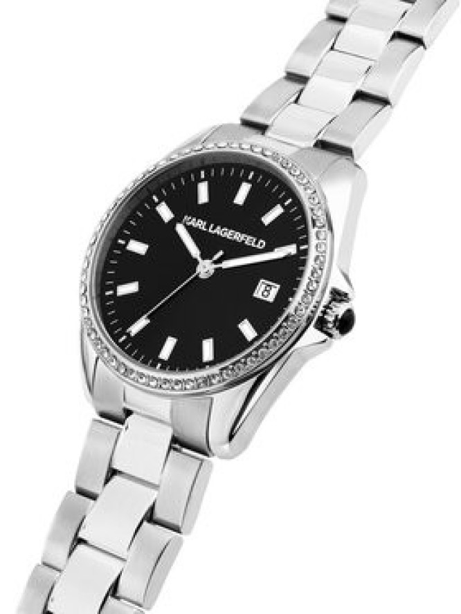 KARL LAGERFELD Zegarek R0553101511 Srebrny