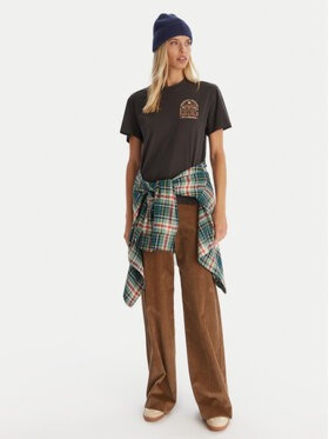 Billabong T-Shirt EBJZT00496 Czarny Oversize