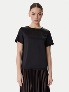 Weekend Max Mara Bluzka Zona 2615941011 Czarny Relaxed Fit