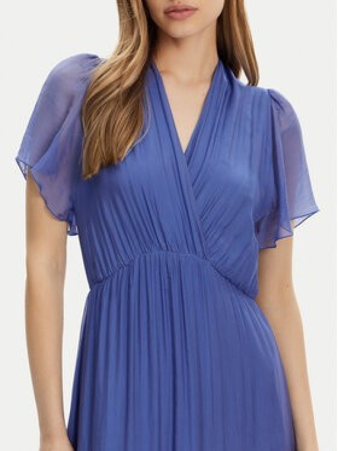 Haveone Sukienka letnia AFF-N006 Niebieski Loose Fit