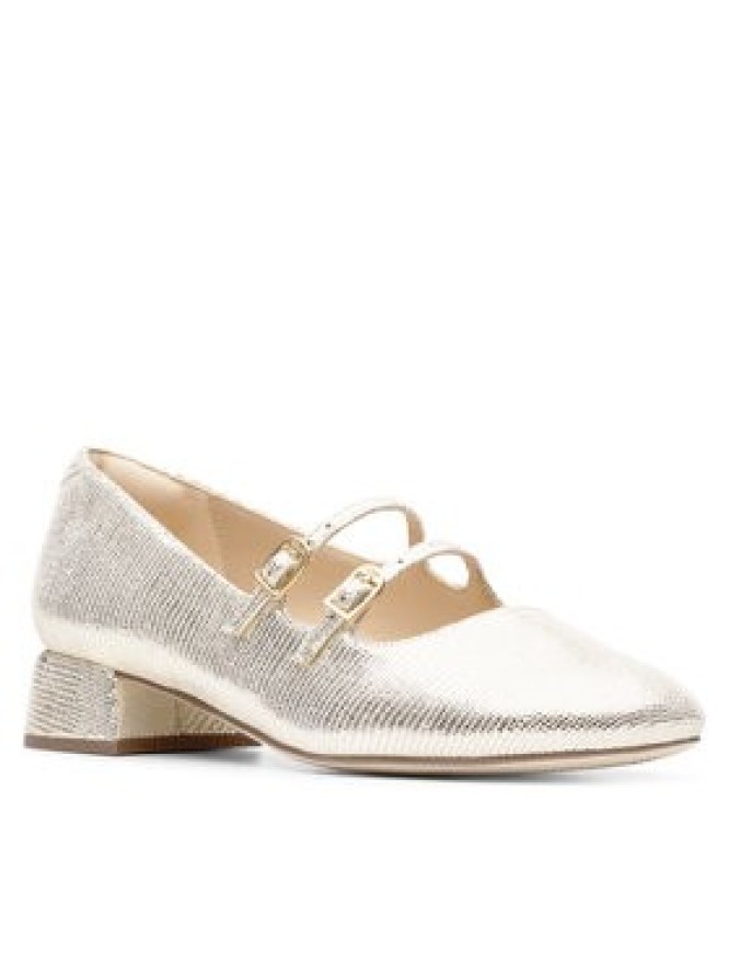 Clarks Półbuty Daiss 30 26181312 Złoty