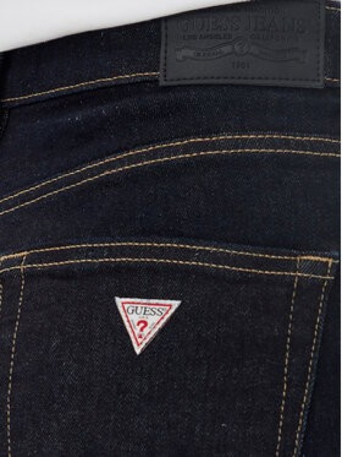 Guess Jeans Jeansy W4BA92 D5CB4 Granatowy Slim Fit