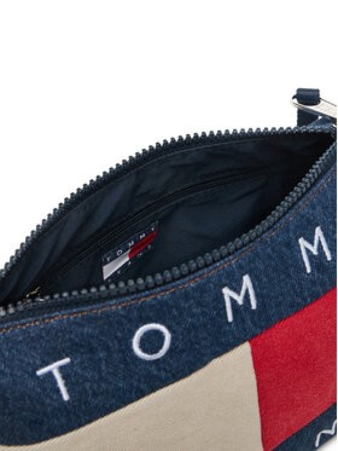 Tommy Jeans Torebka Tjw Archive Denim Shoulder Bag AW0AW18213 Niebieski