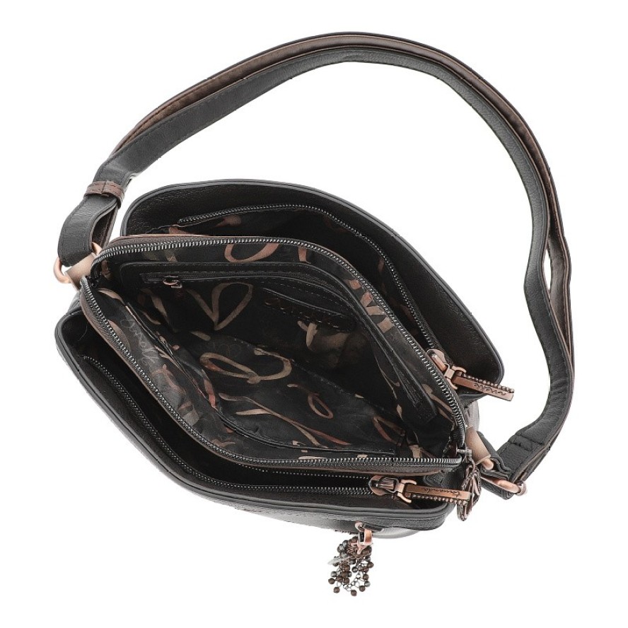 Brązowa Designerska Damska Torebka Anekke Premium