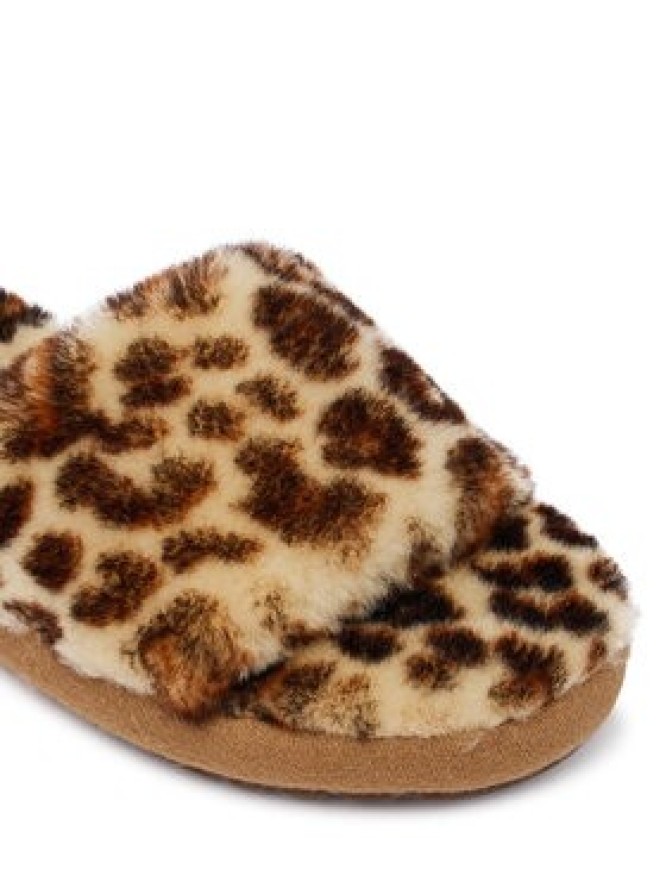 EMU Australia Kapcie Mckay Leopard W13203 Brązowy