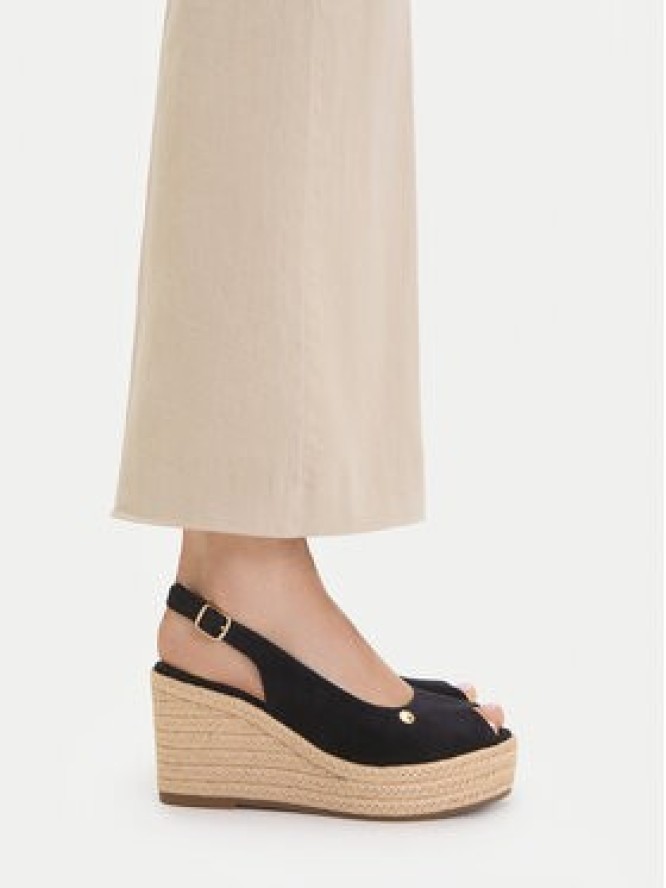 Beverly Hills Polo Club Espadryle EO-R26SS03466 Czarny