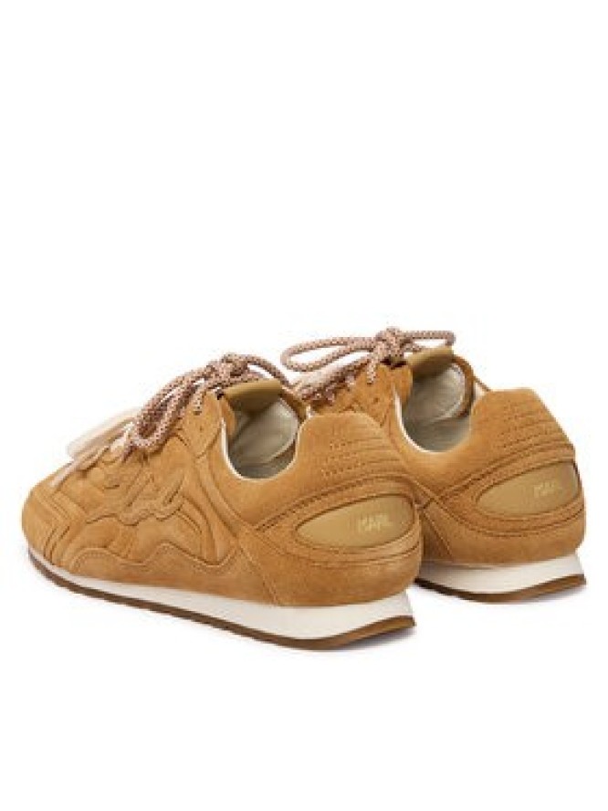 KARL LAGERFELD Sneakersy Venus KL65926A Beżowy ciemny
